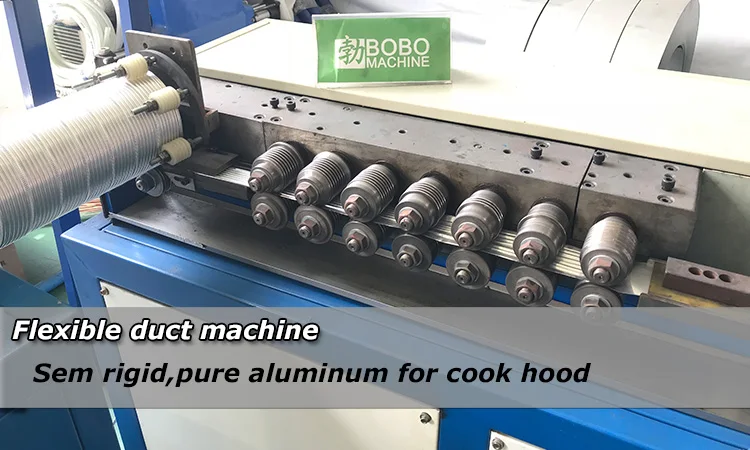 Stainless Steel Flexible Duct Machine for Gas Furnaces Flame Exhaust