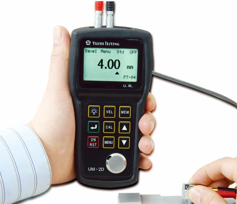 

High Precision Thickness Measuring Tools Portable Ultrasonic Thickness Gauge for Metal