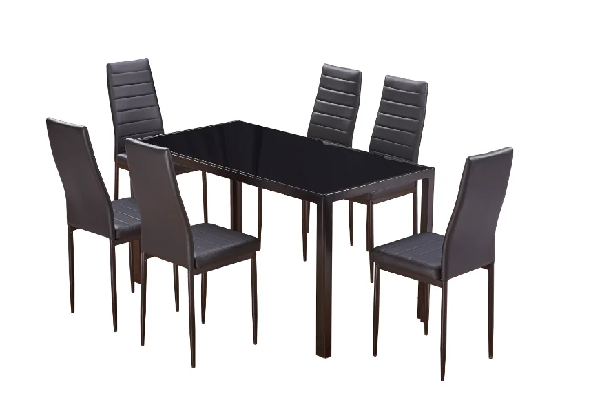 New Products Modern Glass Dining Table Set Buy Dining Table Set Glass Dining Table Set Modern Dining Table Set Product On Alibaba Com