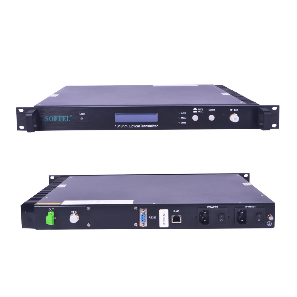 [softel]1310nm Optical Catv Fiber Rf Transmitter Buy Fiber Optic