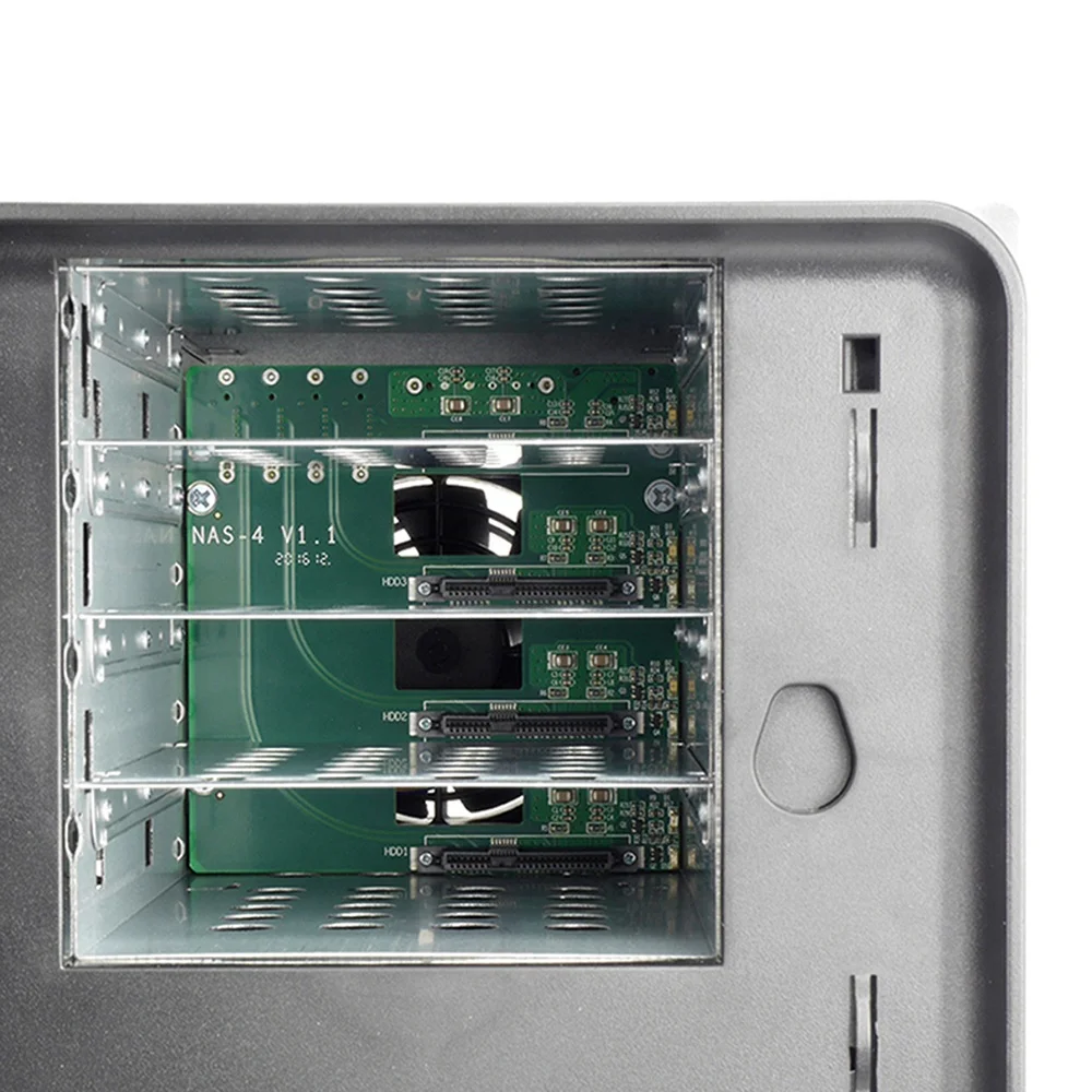 
4 bay nas case itx computer networking storage server case 
