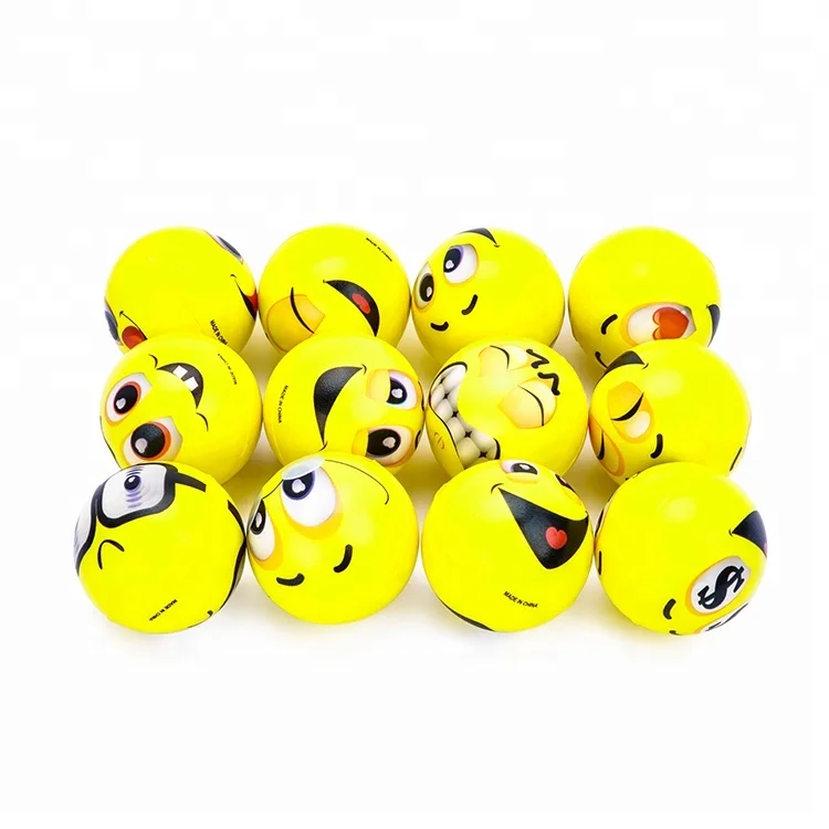 Promotional Customized Pu Stress Ball,Anti Stress Toy Ball,Foam Stress ...