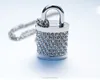 Lock shape USB flash drive with studded jewels ladies gift