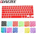 14 Colors EU Russian Language Letter Silicone Keyboard Cover Sticker For Macbook Air 13 Pro 13