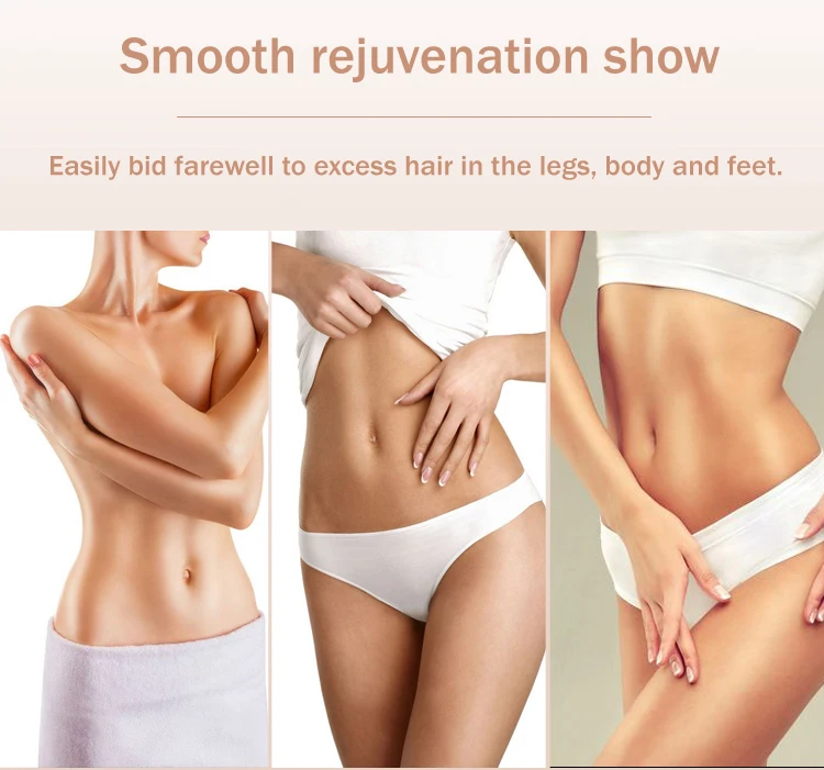 private label skin care sponge ipl hair removal device needle epilator equipment