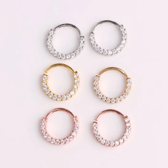 Ready Stock Quality Low Moq Body Piercing Daith Helix Cartilage Hoop ...