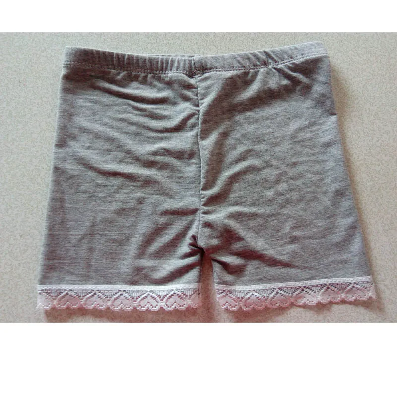 
Summer Girls Short Pants High Quality Girls Leggings children Comfort Breathable Lace Short Leggings supply Dress Safety Shorts 