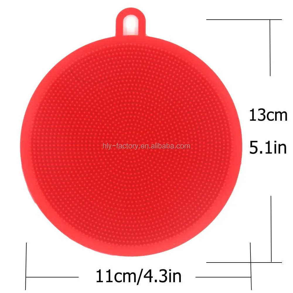 silicone cleaning sponge