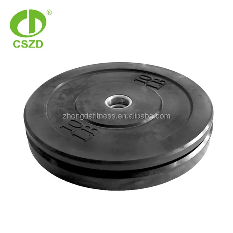 

cast iron rubber bumper weight plate, Customized