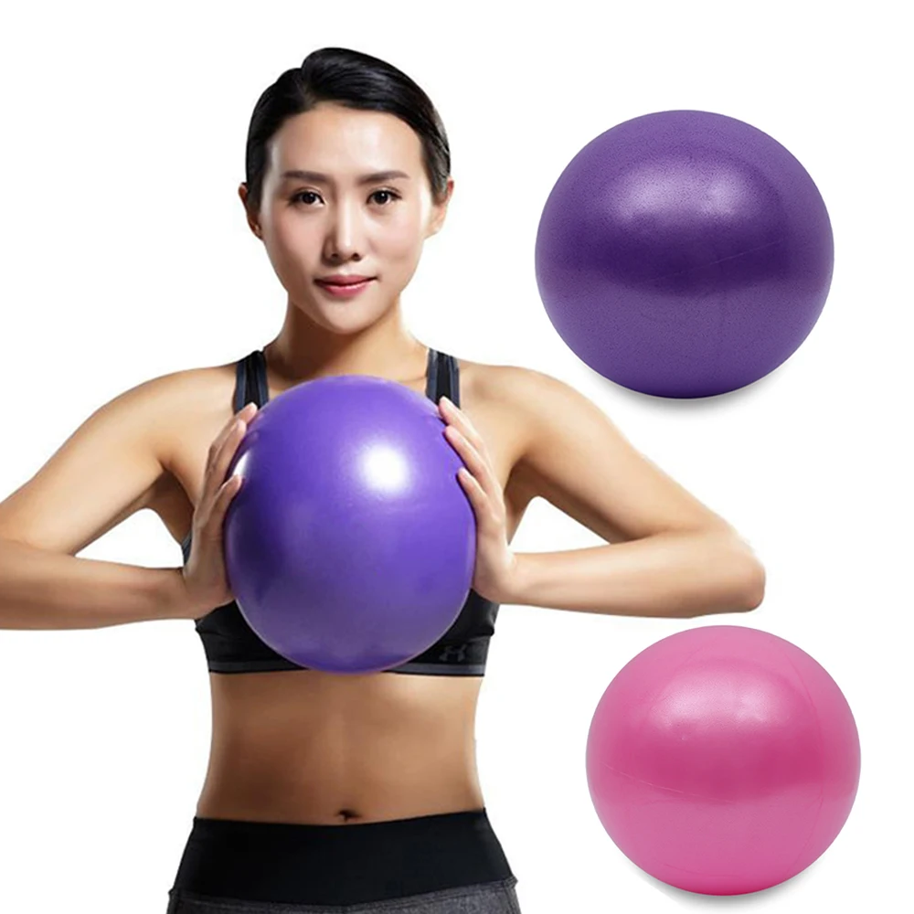 

Fitness Custom Printed Yoga Small Mini Pilates Exercise Stability Ball, Red,blue,black,yellow,green