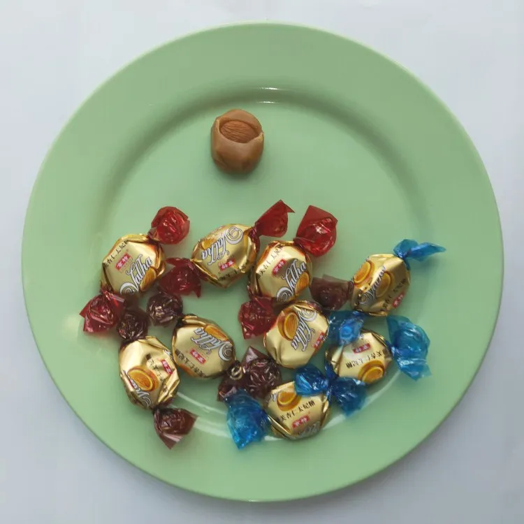
Solid Form And HACCP Certification Toffee Hard Candy 