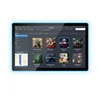 Ultra wide 23.6 inch lcd panel industrial ktv touch screen monitor with frame led light