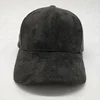 plain suede dad hats pure color custom blank suede fabric baseball cap with suede brim for wholesale