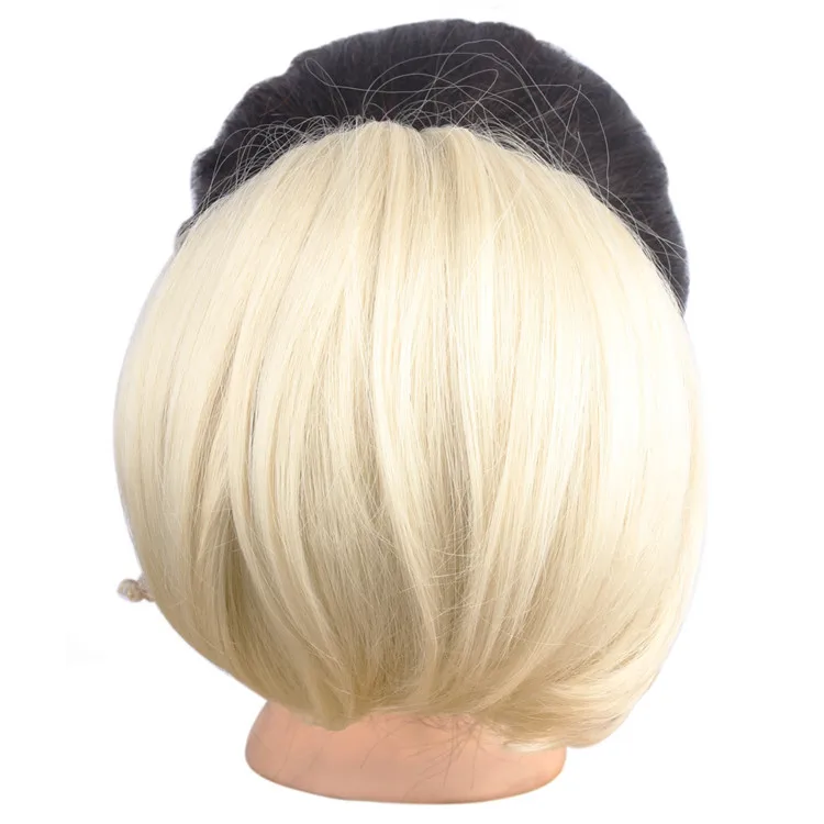 Buy Synthetic Fiber Hair Bun Chignon Women Big Clip In Hair Bun
