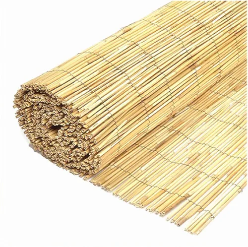 

Peeled reed roll fence, Natural
