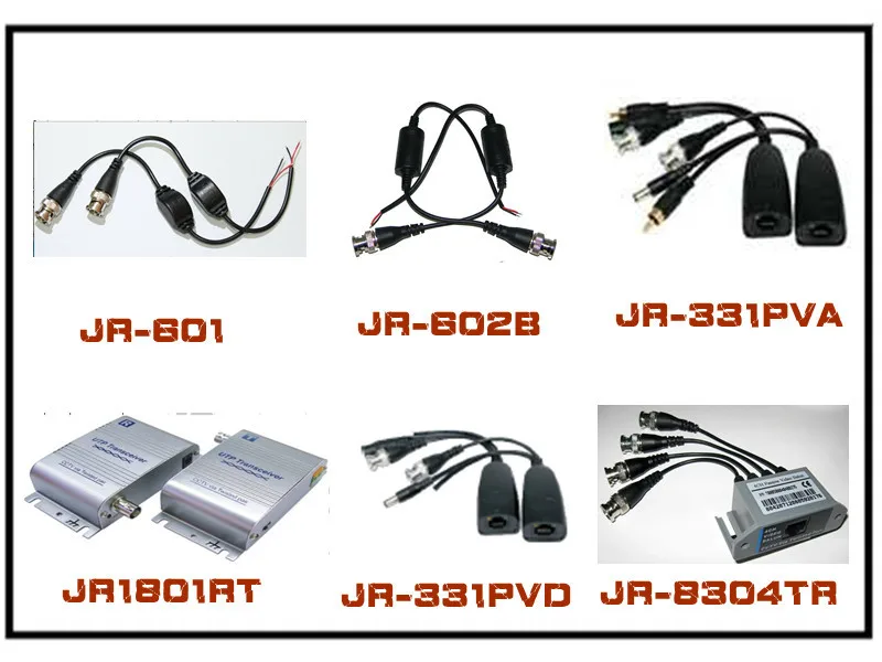 Coaxial Cable Bnc Video Balun Connectors Hd Ahd Cvi Tvi