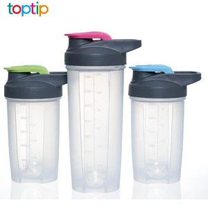 Image of Custom Print Plastic Protein Shaker, Sports Drink Bottle shaker