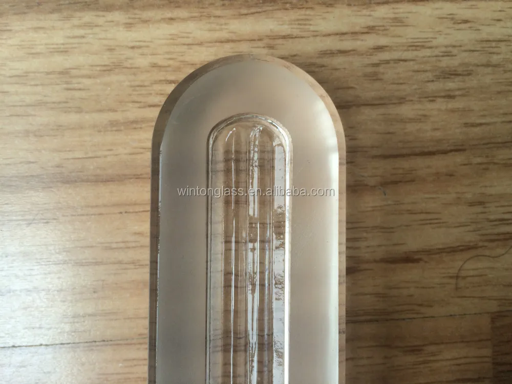 Clear sight glass diesel fuel tank level gauge