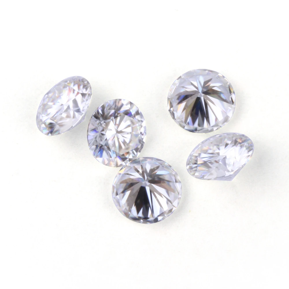 

1 Carat /D Color Moissanite Diamond Round White Moissanite Wholesale China Manufacturer