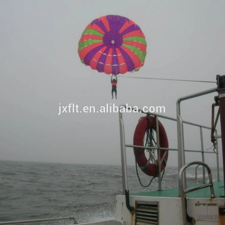 

water 2 passengers parasailing