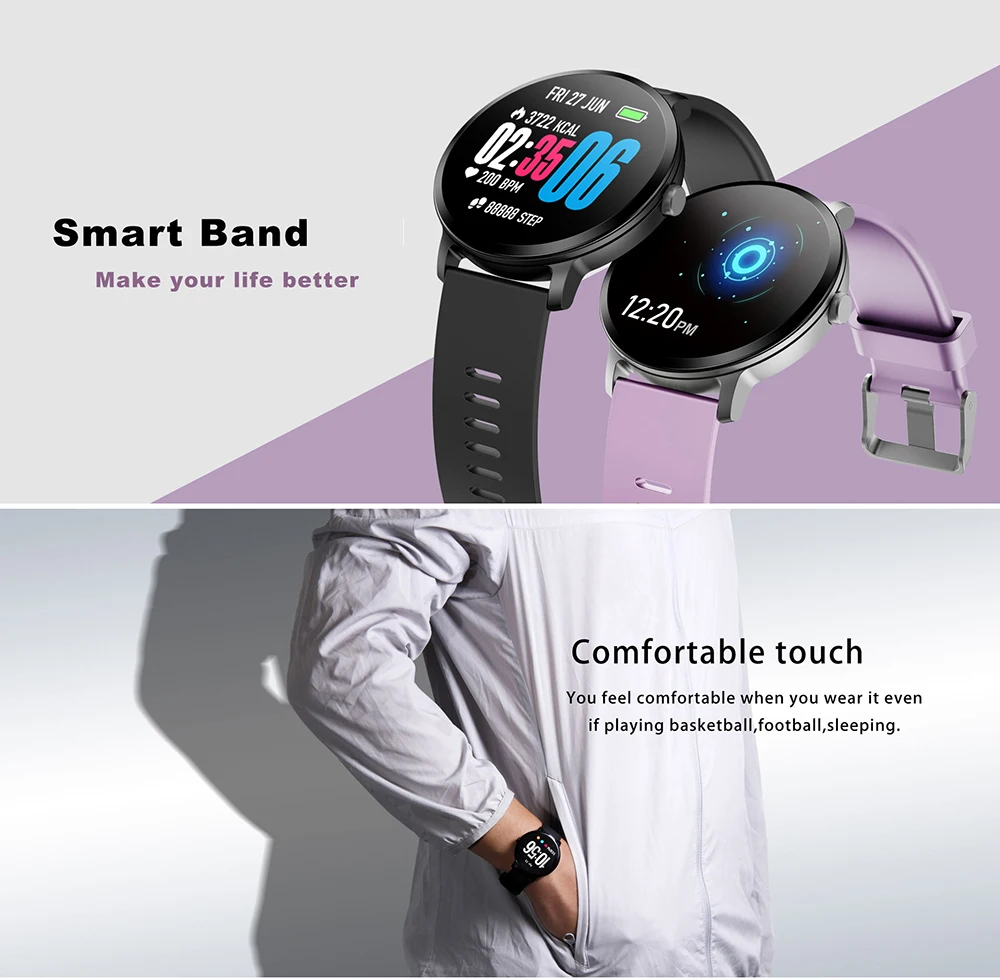 android smartwatch with heart rate