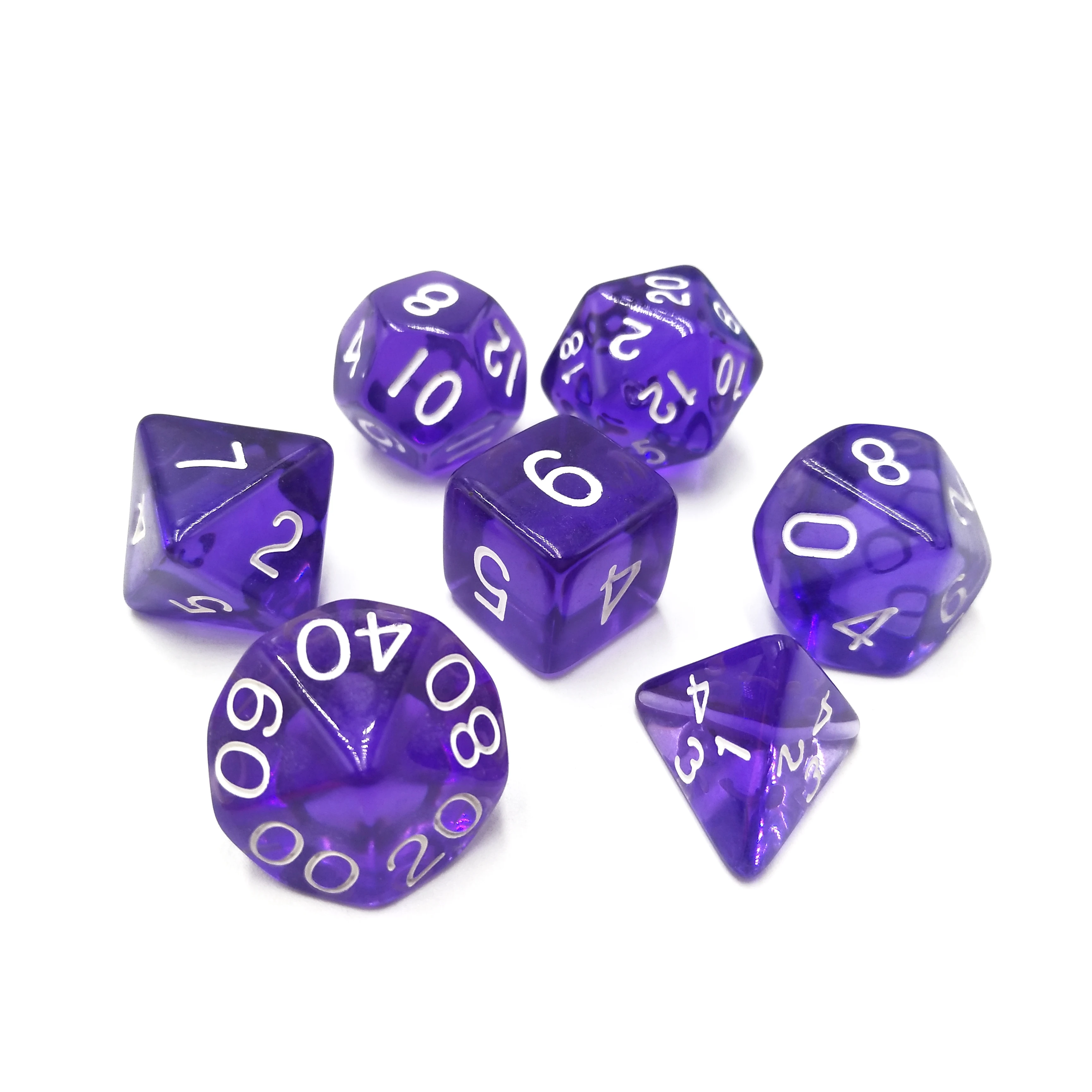 Dungeons and Dragons Miniature mini dice set custom polyhedral game dice set