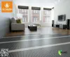 DC Low Voltage 34 CM Width 1.2 MM Thickness An Warm Floor Heating Sheets