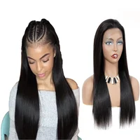 

Brazilian Hair 360 Lace Frontal Wig Straight Wigs Lace Frontal Human Hair Wigs For Black Women 13*4 Lace Front Human Hair Wigs