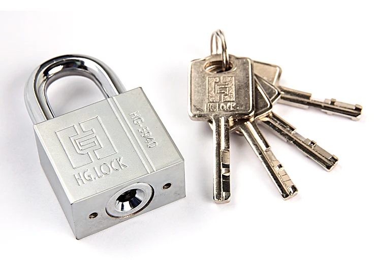 Am-Tech 50mm All Steel Shutter Lock with 4 Keys Stainless Steel Shackle 