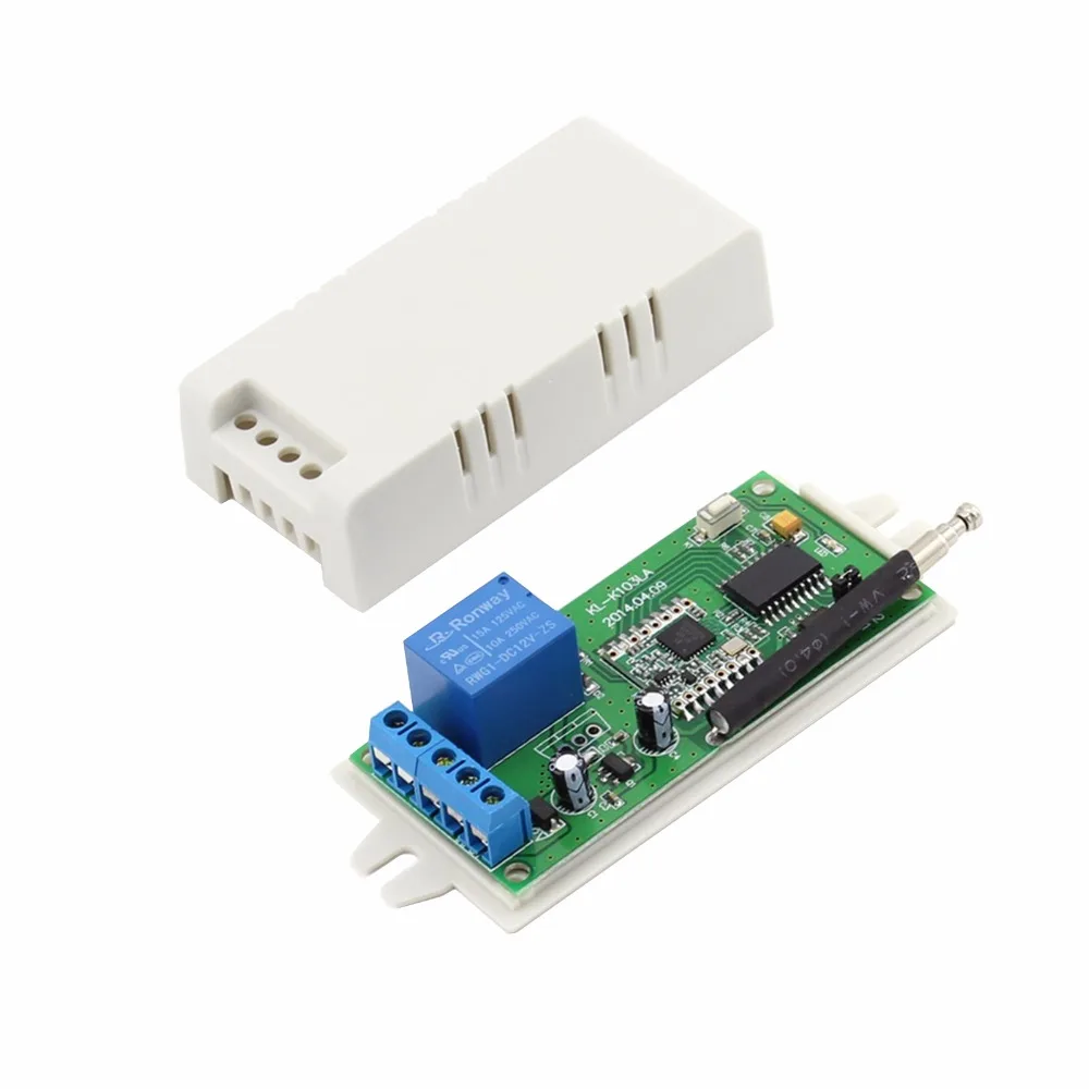 

12V Wireless 5km 1-Channel LoRa Wireless RF Remote Controller KL-K103LA, N/a