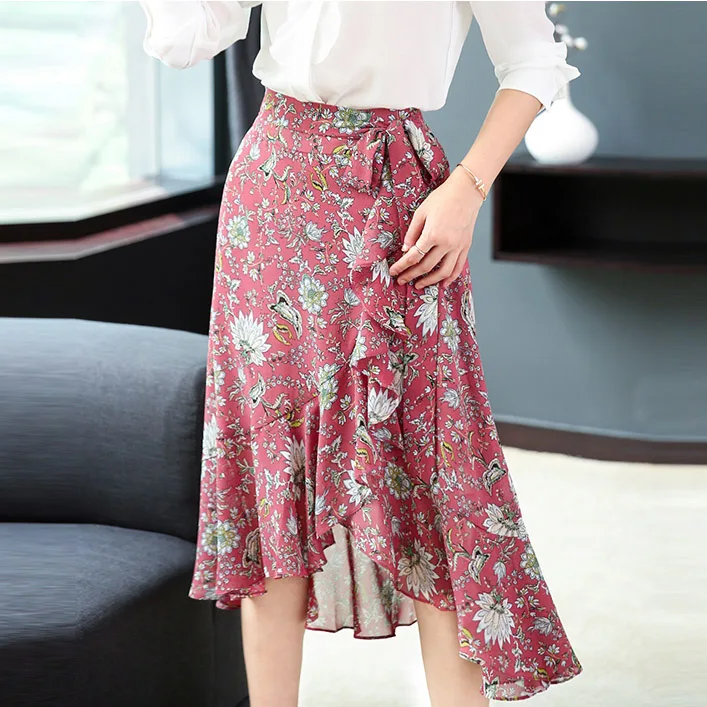 

Beautiful design long skirts women maxi pleated skirts women summer long skirt