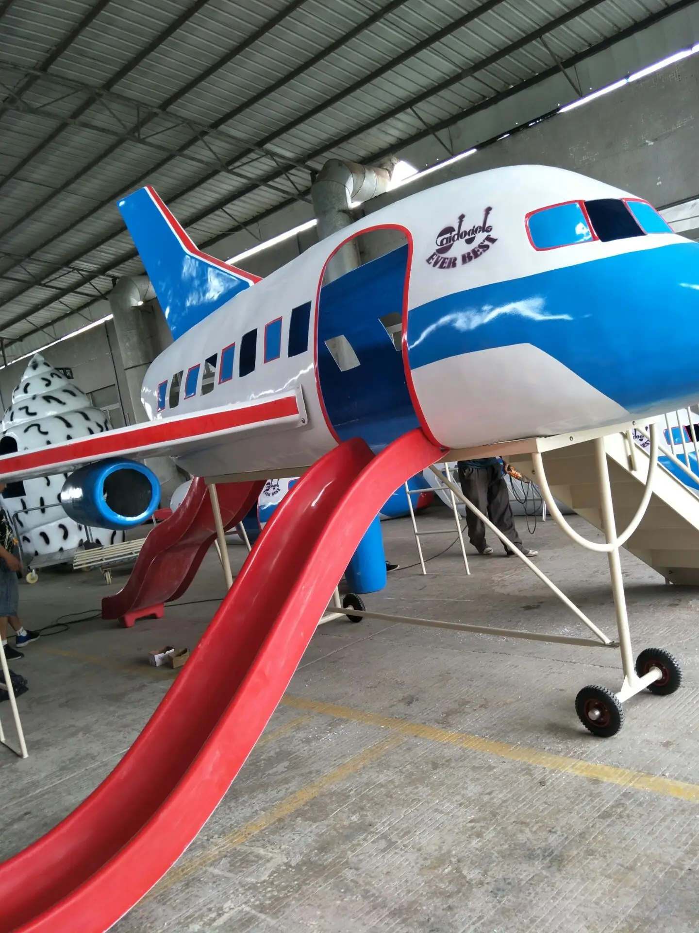 New Design Outdoor Theme Playground Space Shuttle Playground Airplane