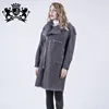Lady Sheepskin Leather Jacket Wholesale Women'S Winter Leather Moto Jackets