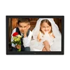 hd 1080p15" LED screen videos free download digital photo frame with video auto loop play wall mount