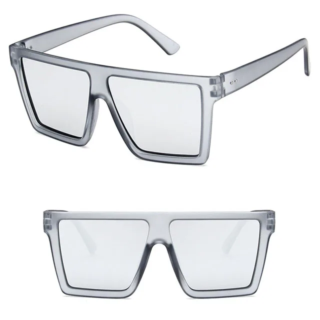 

DLL5121 New fashion big framed Retro sunglasses for men and women in Europe and America