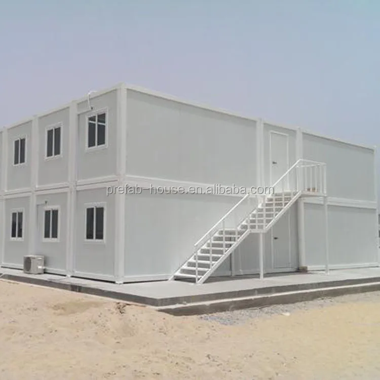 Low Cost Prefabricated House Design 40ft Flat Pack Container