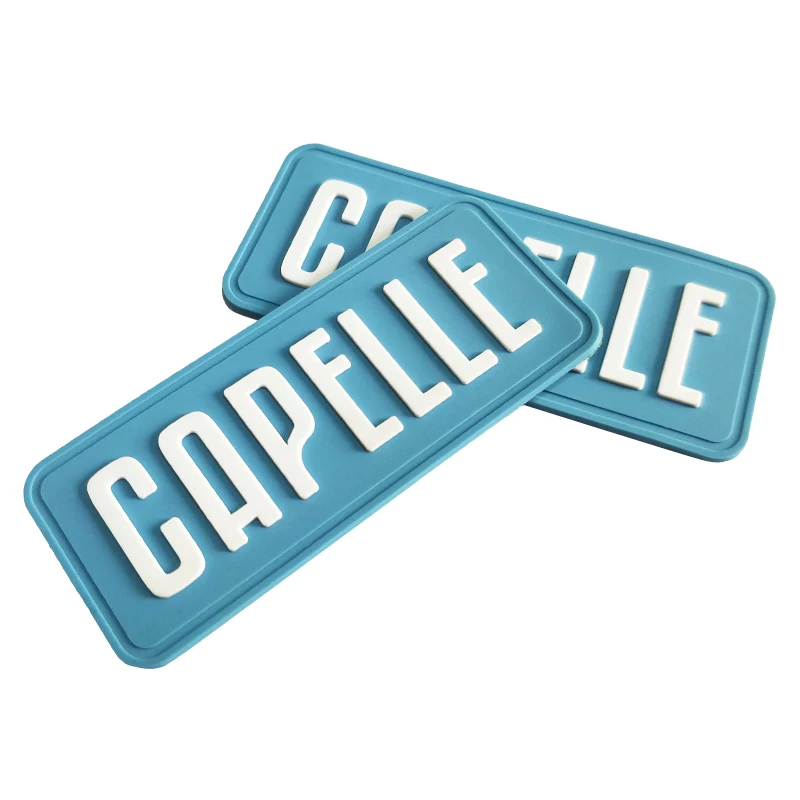 

custom High quality patch silicone rubber patch for Clothing
