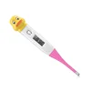 Lovely Cartoon LCD Display and Flexible baby thermometer for kids to do body temperature testing