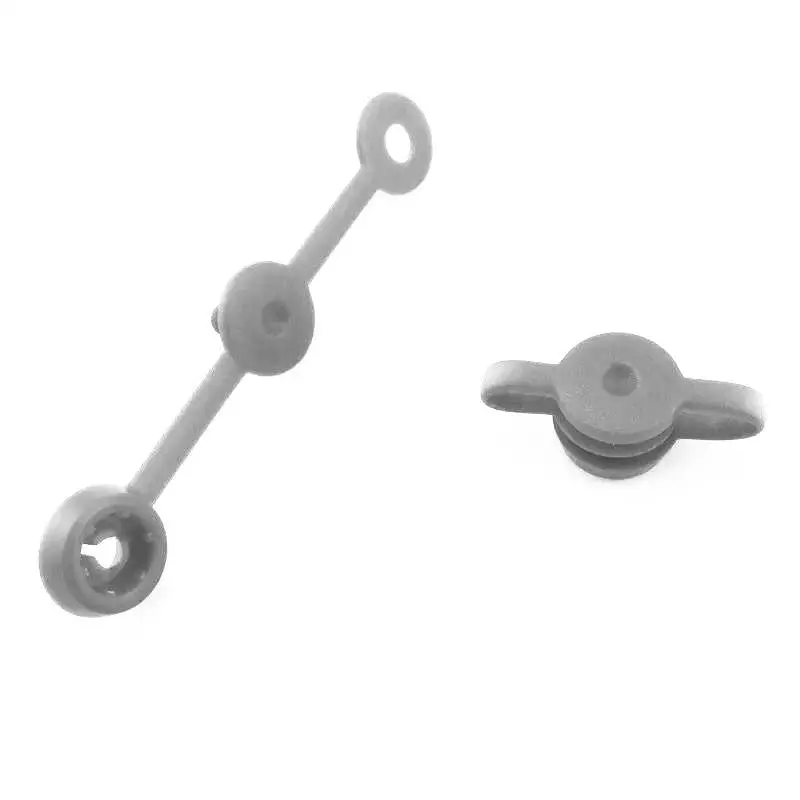 Disposable Single Use Plastic Snap Closure Clasp Clip Wristband Lock