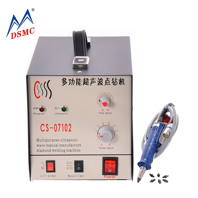 
New Tips for Ultrasonic hotfix stone fixing rhinestones setting machine 
