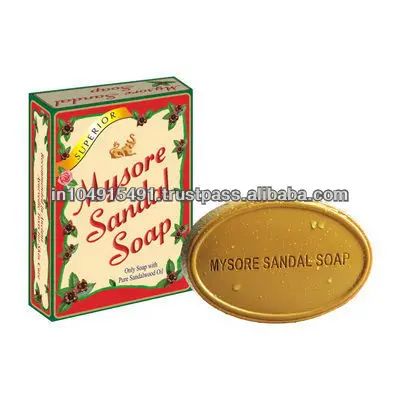 Mysore Sandal And Almond Oil Gold Soap With Moisturizers and conditioners -  125G | eBay