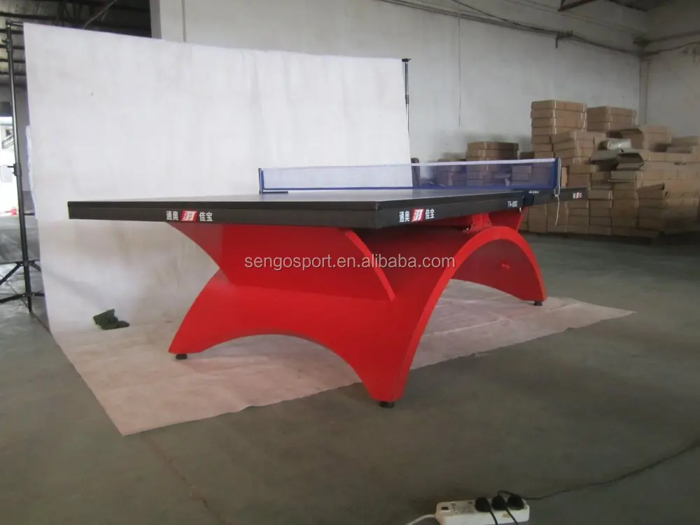 Famous Brand Big Rainbow Legs Table Tennis Table 25mm Indoor Ping Pong
