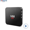 Deft design v88 arabic android 6.0 Rockchip 3229 Quad-Core tv box no monthly fee with wiki
