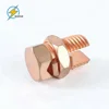 Copper split bolt of power system