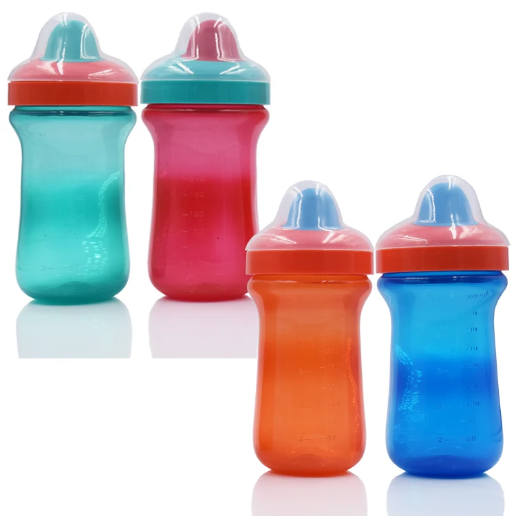 

High quality 300ml baby plastic baby training water cup plastic