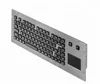 rugged metal keys marine backlight computer keyboard with touch pad