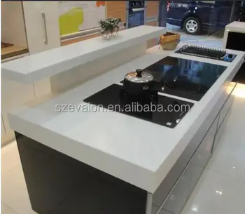 Solid Surface Kitchen Rubber Countertops Clear Acrylic Solid