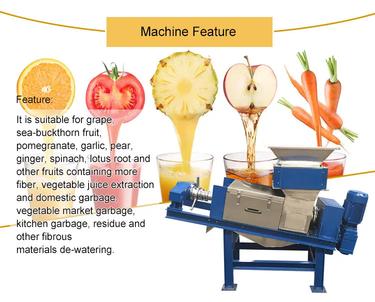 Commercial Grape Crusher Destemmer Grape Crusher Extractor Machine