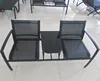 Modern Love Seat Chair Outdoor Garden Furniture Set Double-seater Patio Leisure Chairs Set