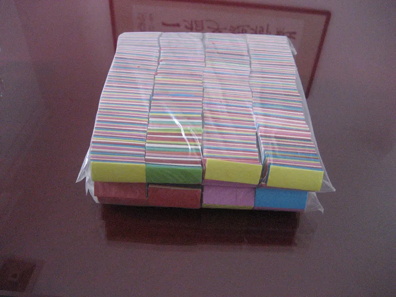 2x5cm mix colorful flame paper